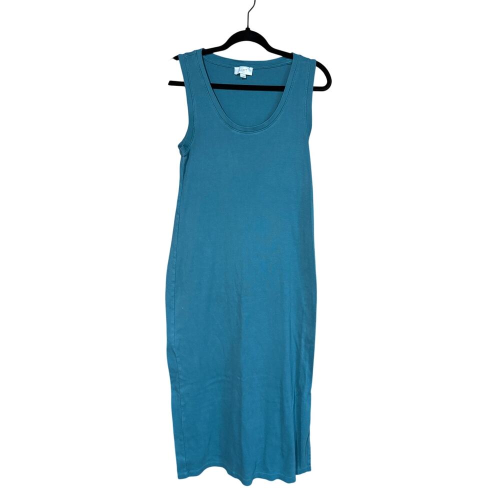 LOFT Sleeveless Knit Maxi Dress Women’s Large, Green, GUC